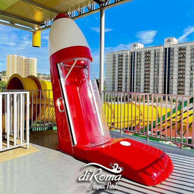 Spazzio Diroma - Cortesia Ao Diroma Acqua Park - Vulcao *