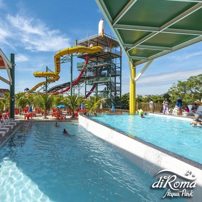 Spazzio Diroma - Cortesia Ao Diroma Acqua Park - Vulcao Caldas Novas