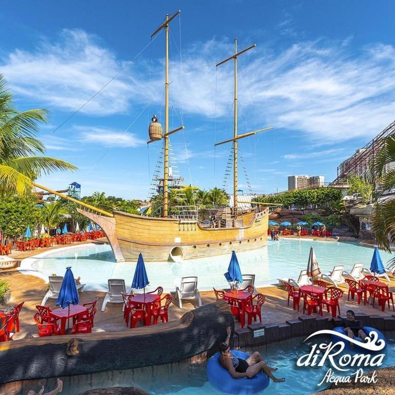Spazzio Diroma - Cortesia Ao Diroma Acqua Park - Vulcao